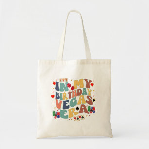 In mijn verjaardag Vegas Era Vakantie Party Travel Tote Bag