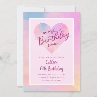 In mijn verjaardagstijd kaart