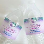 In mijn verjaardagstijd Water Bottle Label Waterfles Etiket