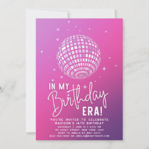 In mijn verjaardagstijdperk, Era Party, Eras Party Kaart
