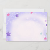 In Mijn Verjaardagstijdperk Paarse Disco Verjaarda Kaart (Achterkant)