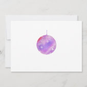 In mijn verjaardagstijdperk Paarse Sleepover Verja Kaart (Achterkant)