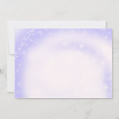 In mijn verjaardagstijdperk Paarse verjaardagsfoto Kaart (Achterkant)