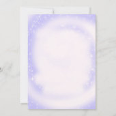 In mijn verjaardagstijdperk Paarse verjaardagsuitn Kaart (Achterkant)