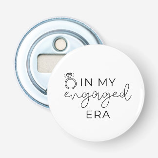 In mijn verloofde tijdperk button flesopener
