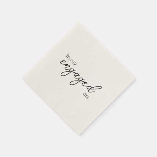 In mijn verloofde tijdperk cocktail servetten (Hoek)