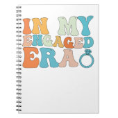 In mijn verloofde tijdperk Groovy Retro Notitieboek (Voorkant)