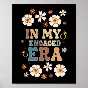 In mijn verloofde tijdperk vriendje Groovy verloof Poster