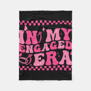 In Mijn Verlovingstijd Groovy Bruid Bachelorette F Fleece Deken