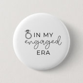 In mijn verlovingstijdperk ronde button 5,7 cm (Voorkant)