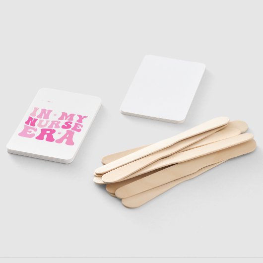 In mijn verpleegtijd, grappig verpleegkundige cade handwaaier (Niet-gemonteerd)