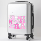 In mijn verpleegtijd, grappig verpleegkundige cade sticker (Koffer)