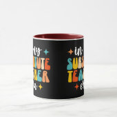 In mijn vervangende lerarentijdperk mok (Midden)