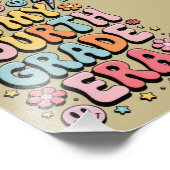 In mijn vierde klas Era 4e klas terug naar school Foto Afdruk (Hoek)