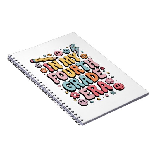 In mijn vierde klas Era 4e klas terug naar school Notitieboek (Rechterzijde)