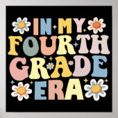 In mijn vierde klas tijdperk terug naar school poster (Voorkant)