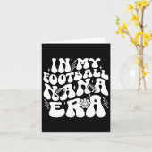 In Mijn Voetbal Oma Tijdperk Funny Trots Voetbal O Kaart (Gele Bloem)