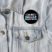 In Mijn Voetbalmoeder Tijdperk Ronde Button 5,7 Cm (In situ)