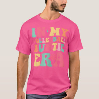 In mijn volleybal tante tijdperk Groovy volleybal T-shirt