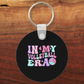 In mijn volleybal tijdperk volleybal liefhebber co sleutelhanger (Voorkant)