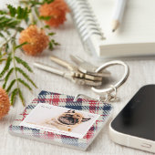 In mijn voor altijd thuis gespeelde patroon huisdi sleutelhanger (Voorkant Rechts)