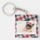 In mijn voor altijd thuis gespeelde patroon huisdi sleutelhanger (Voorkant)