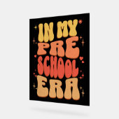 In mijn voorschoolse tijd Terug naar school Acryl Bord (Hoek)