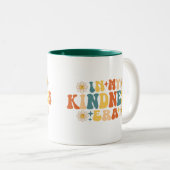 In mijn vriendelijkheid tijdperk tweekleurige koffiemok (Voorkant rechts)