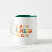 In mijn vriendelijkheid tijdperk tweekleurige koffiemok (Voorkant links)