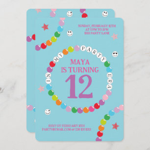 In mijn vriendschap armband tijdperk verjaardagsfe kaart