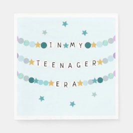 In mijn vriendschap armband tijdperk verjaardagsfe servet