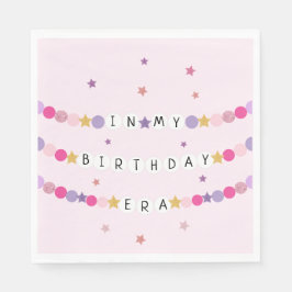 In mijn vriendschap armband tijdperk verjaardagsfe servet