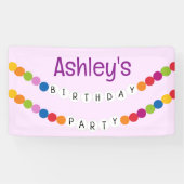 In mijn vriendschap armband tijdperk verjaardagsfe spandoek (Horizontaal)