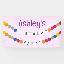 In mijn vriendschap armband tijdperk verjaardagsfe spandoek