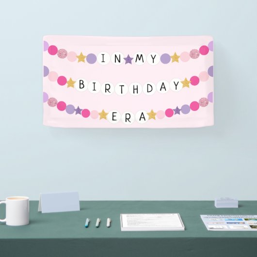 In mijn vriendschap armband tijdperk verjaardagsfe spandoek (Beurs)