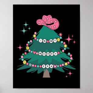 In Mijn Vrolijk Tijdperk Kerstboom Ornament Famili Poster
