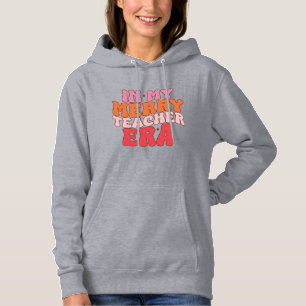 In mijn vrolijke lerarentijdperk - Groovy Teacher  Hoodie