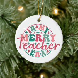 In mijn vrolijke lerarentijdperk Ornament
