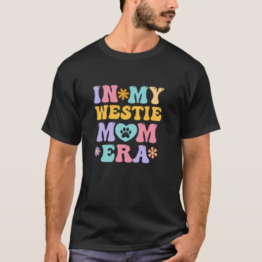 In mijn website mam era grappige retro groovy terr t-shirt (Voorkant)