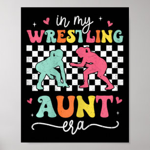 In mijn worstelen Tante Era Groovy Wrestling Tante Poster