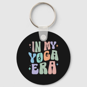 In Mijn Yoga Tijdperk Yoga Meditatie Workout Yoga Sleutelhanger