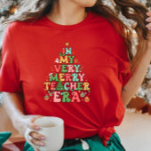 In mijn zeer vrolijke lerarentijdperk Kerstmis T-shirt