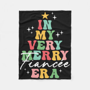 In Mijn Zeer Vrolijke Verloofde Tijdperk Kerstmis Fleece Deken
