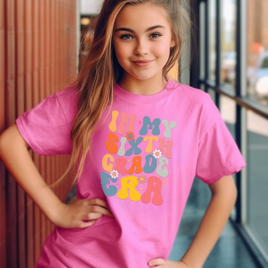 In mijn zesde klas tijdperk t-shirt