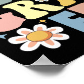 In mijn zesde leerjaar terug naar school poster (Hoek)