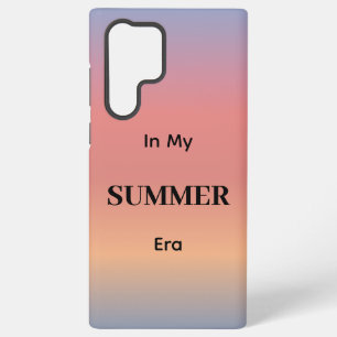 In Mijn Zomer Era Gradiënt Zonsopgang Kleur Samsung Galaxy Hoesje