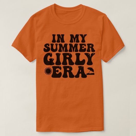 In mijn zomer meisjestijd 1 t-shirt (Design voorkant)
