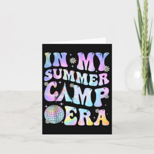 In mijn zomerkamp tijdperk Camping Tie Dye laatste Kaart