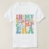 In mijn zomerkamp tijdperk, zomercamping 2024 t-shirt (Design voorkant)