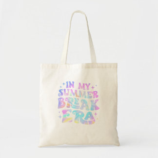 In mijn zomervakantie tijdperk lerarenvakantie afg tote bag